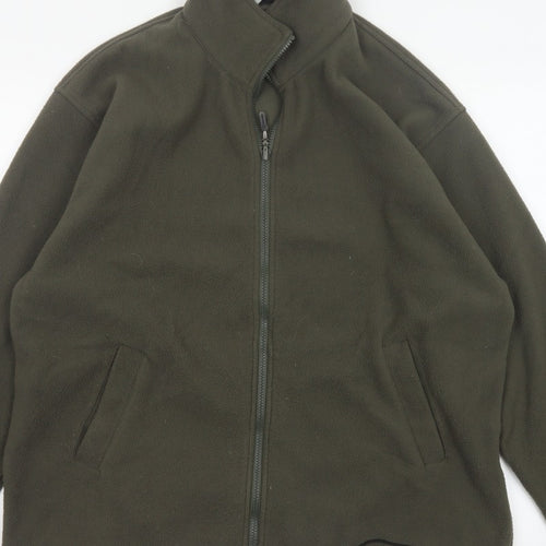 Outdoorscene Men’s Green M Fleece Full Zip Outdoor Jacket 38-40in