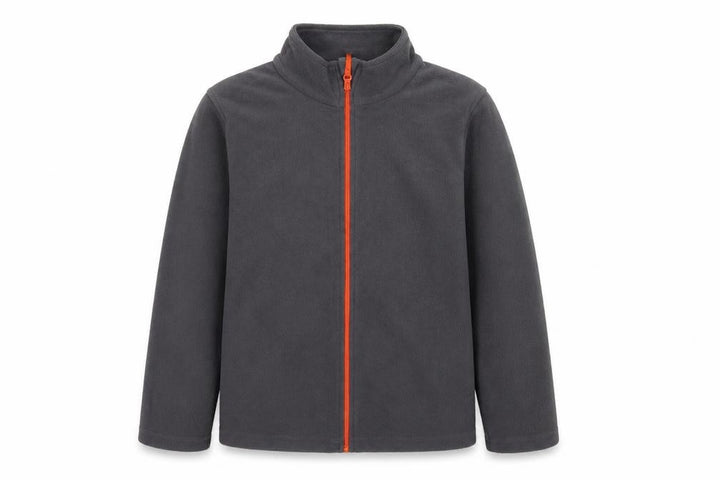Mountain Warehouse Boys Grey Fleece Jacket 9-10 Years Full Zip