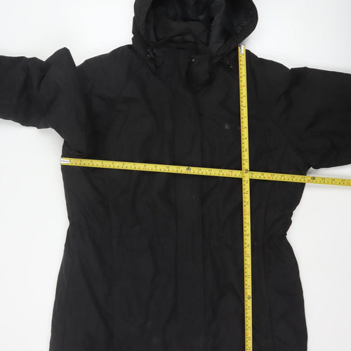 Mountain Warehouse Women’s Black UK 20 Hooded Padded Parka Jacket
