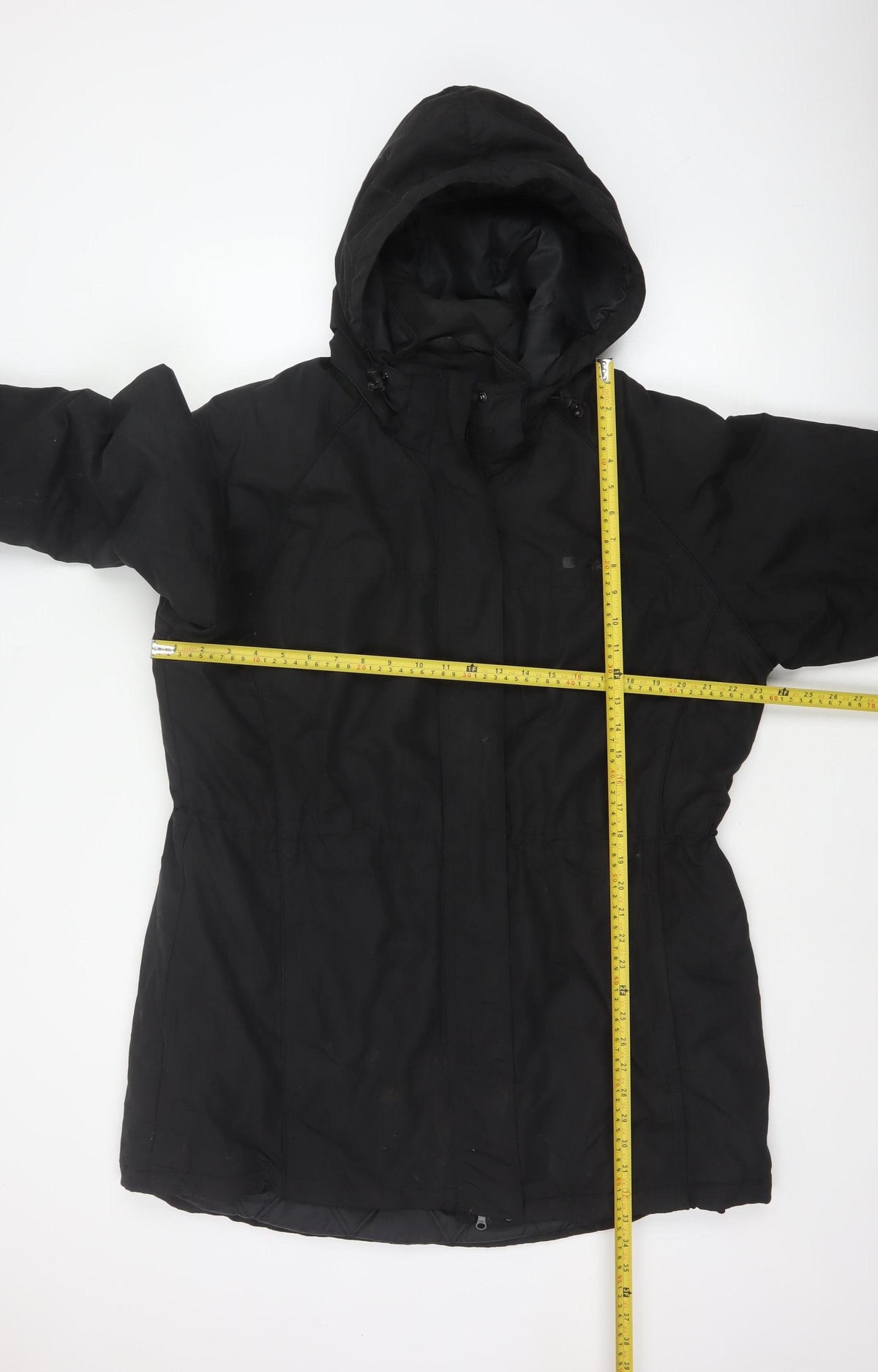 Mountain Warehouse Women’s Black UK 20 Hooded Padded Parka Jacket