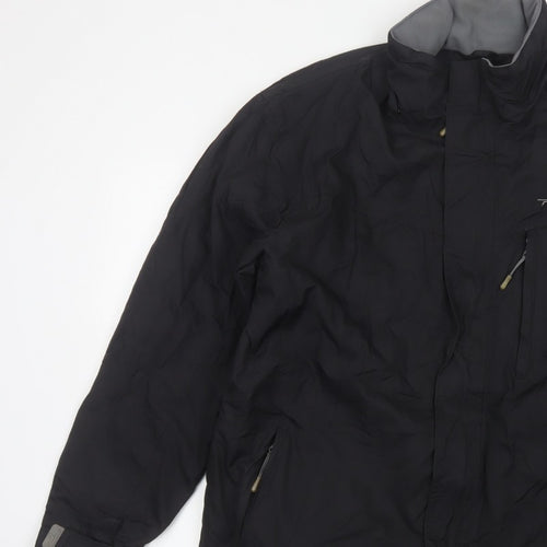 Parallel Men’s Black L Waterproof Padded Technical Ski Jacket