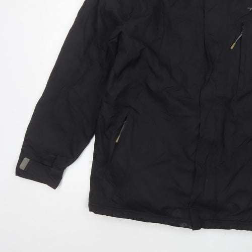 Parallel Men’s Black L Waterproof Padded Technical Ski Jacket