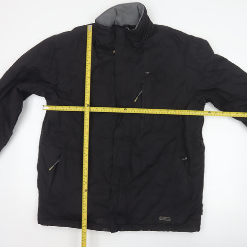 Parallel Men’s Black L Waterproof Padded Technical Ski Jacket