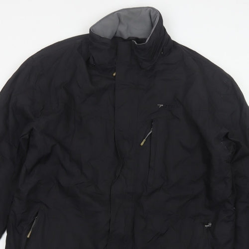 Parallel Men’s Black L Waterproof Padded Technical Ski Jacket