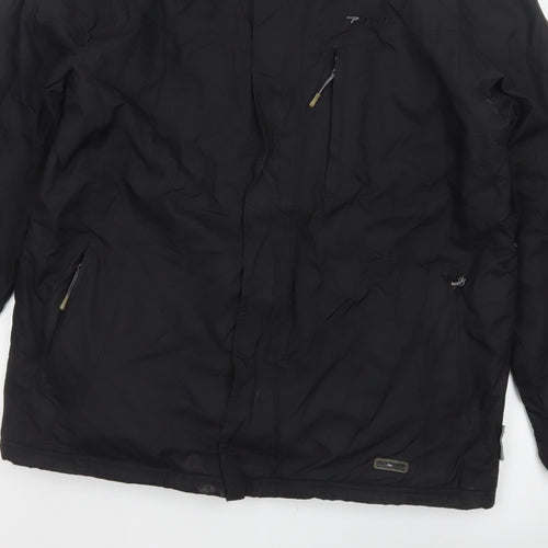 Parallel Men’s Black L Waterproof Padded Technical Ski Jacket