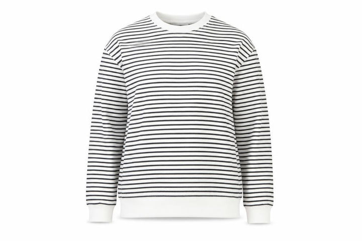 Marks and Spencer Women’s White Black Striped M Pullover Sweatshirt