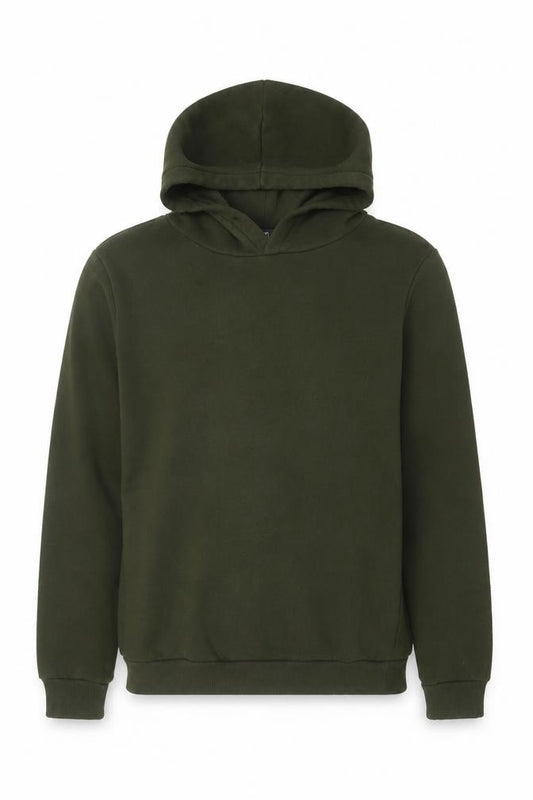 Koton Casual Men’s Green M Pullover Hooded Fleece Hoodie