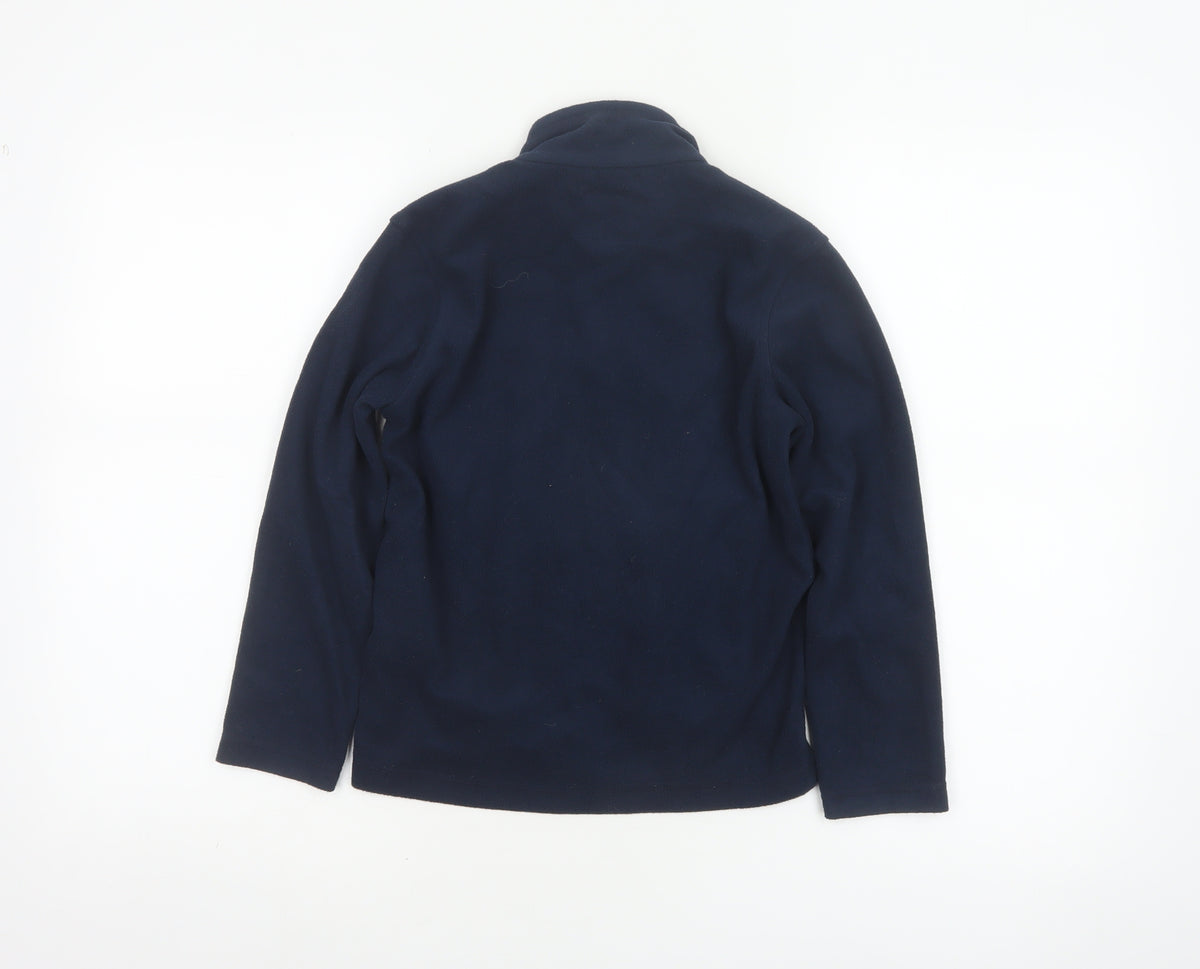 Regatta Boys Blue 7-8 Years Fleece Full Zip Jacket Outdoor