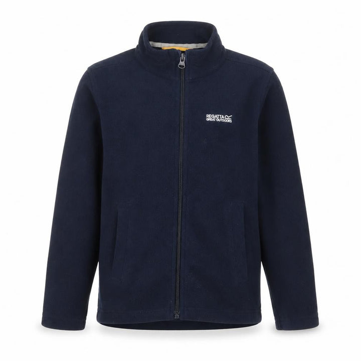 Regatta Boys Blue 7-8 Years Fleece Full Zip Jacket Outdoor