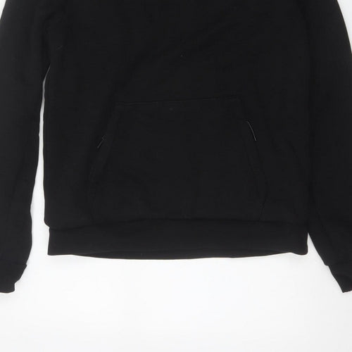 Alessandro Zavetti Men’s Black M Pullover Logo Graphic Hoodie