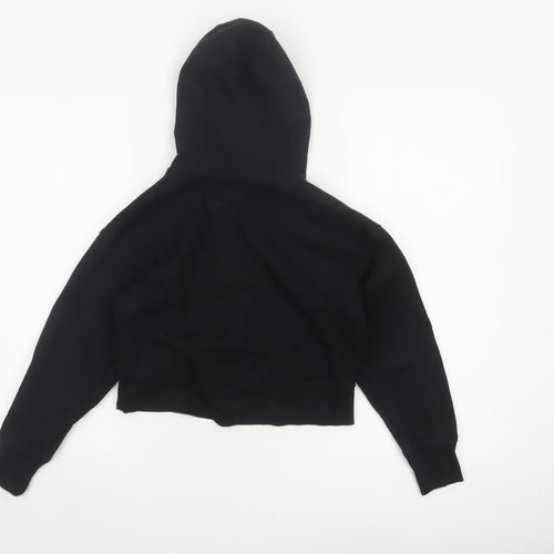 Old Navy Active Women Black M (8) Full Zip Dynamic Fleece Hoodie