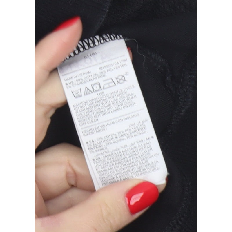 Old Navy Active Women Black M (8) Full Zip Dynamic Fleece Hoodie