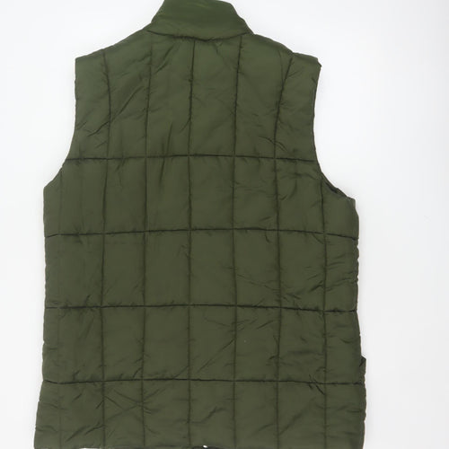 Puffa Women’s Green L Quilted Puffer Gilet Bodywarmer Outdoor