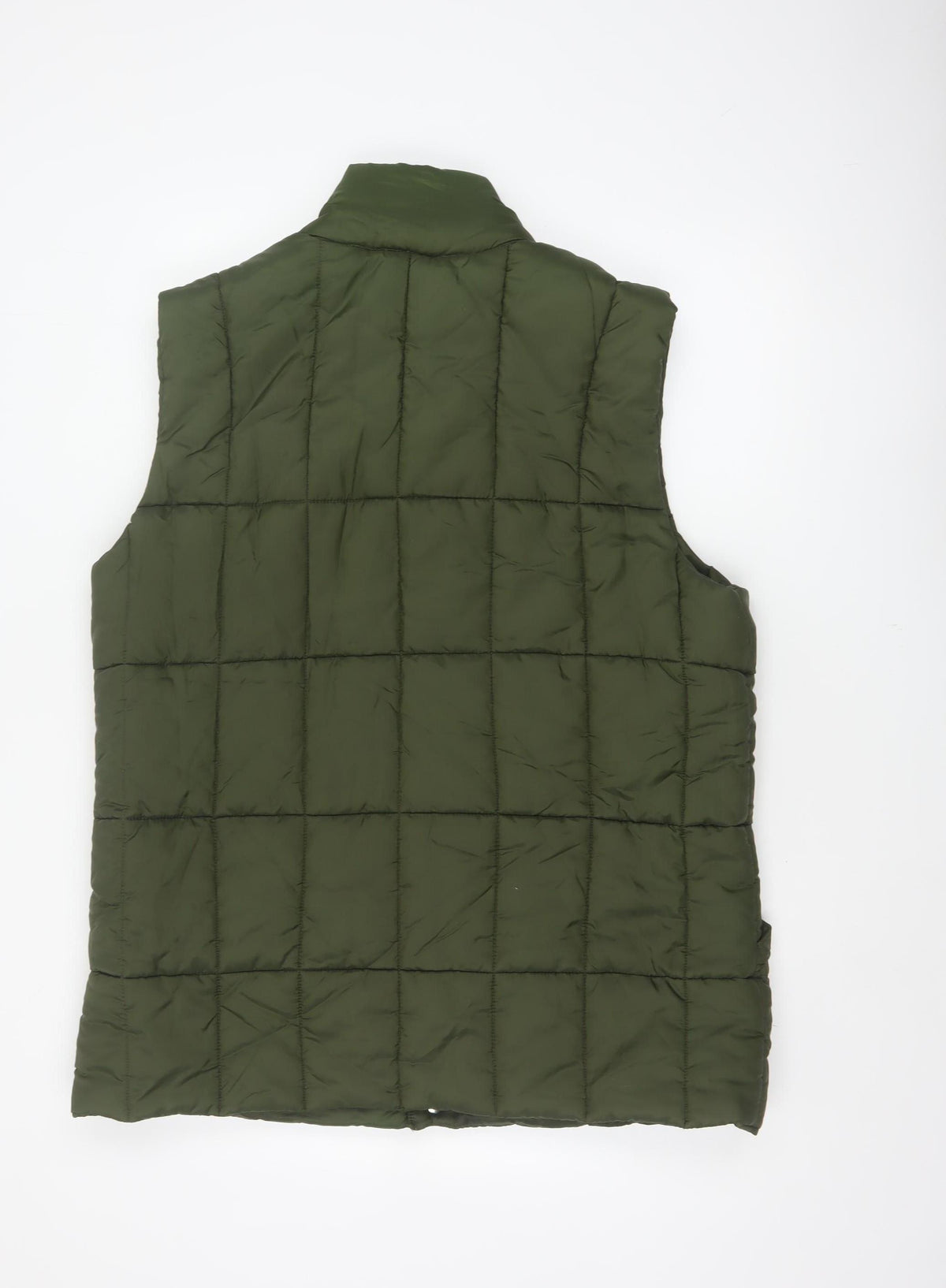 Puffa Women’s Green L Quilted Puffer Gilet Bodywarmer Outdoor