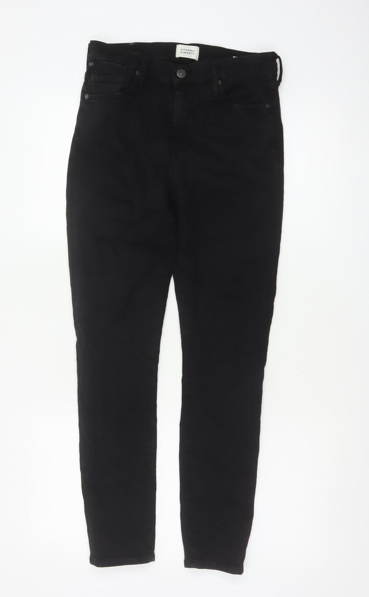 Citizens of Humanity Women’s Black Skinny Jeans Size 27 Stretch Denim