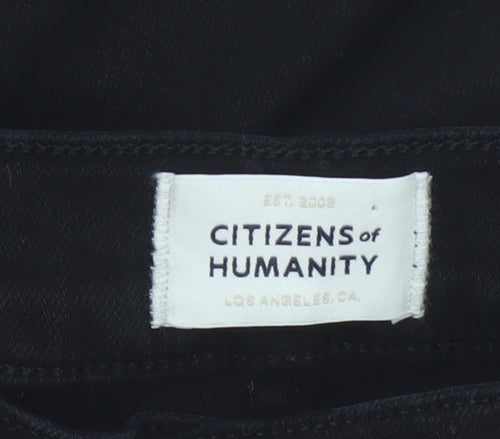 Citizens of Humanity Women’s Black Skinny Jeans Size 27 Stretch Denim