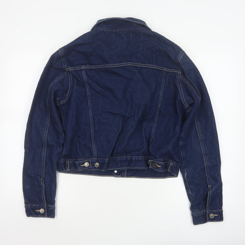 Joie de Vivre Women’s Blue Denim Jacket Size 16 Button Front