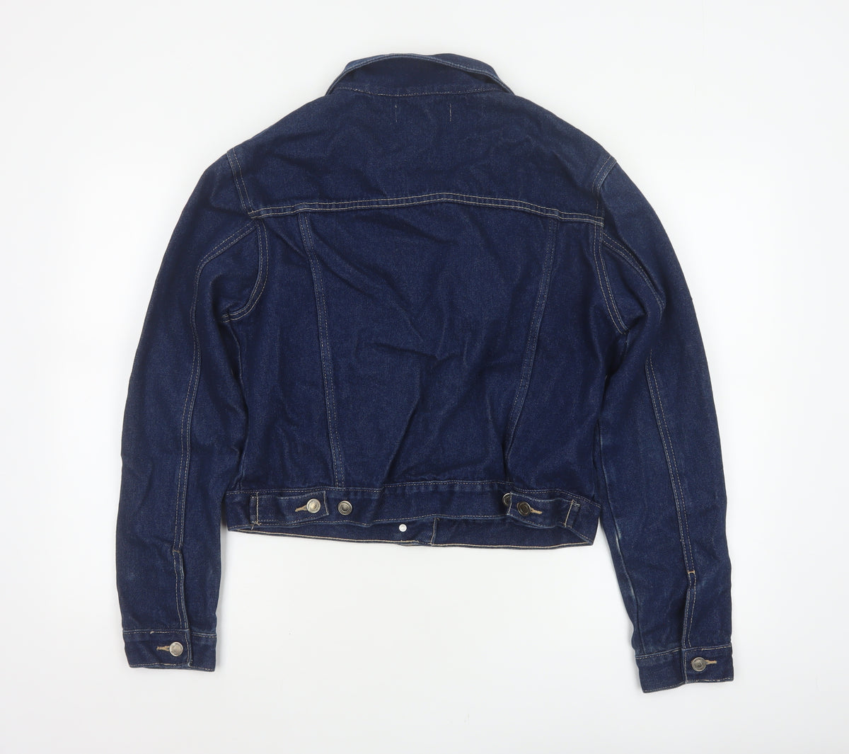Joie de Vivre Women’s Blue Denim Jacket Size 16 Button Front