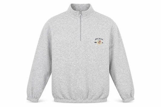 BDG Urban Outfitters Men's Grey M 1/4 Zip Pullover Fleece Sweatshirt