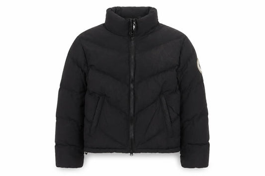 Trapstar Womens Black M Puffer Jacket Logo Quilted Full Zip