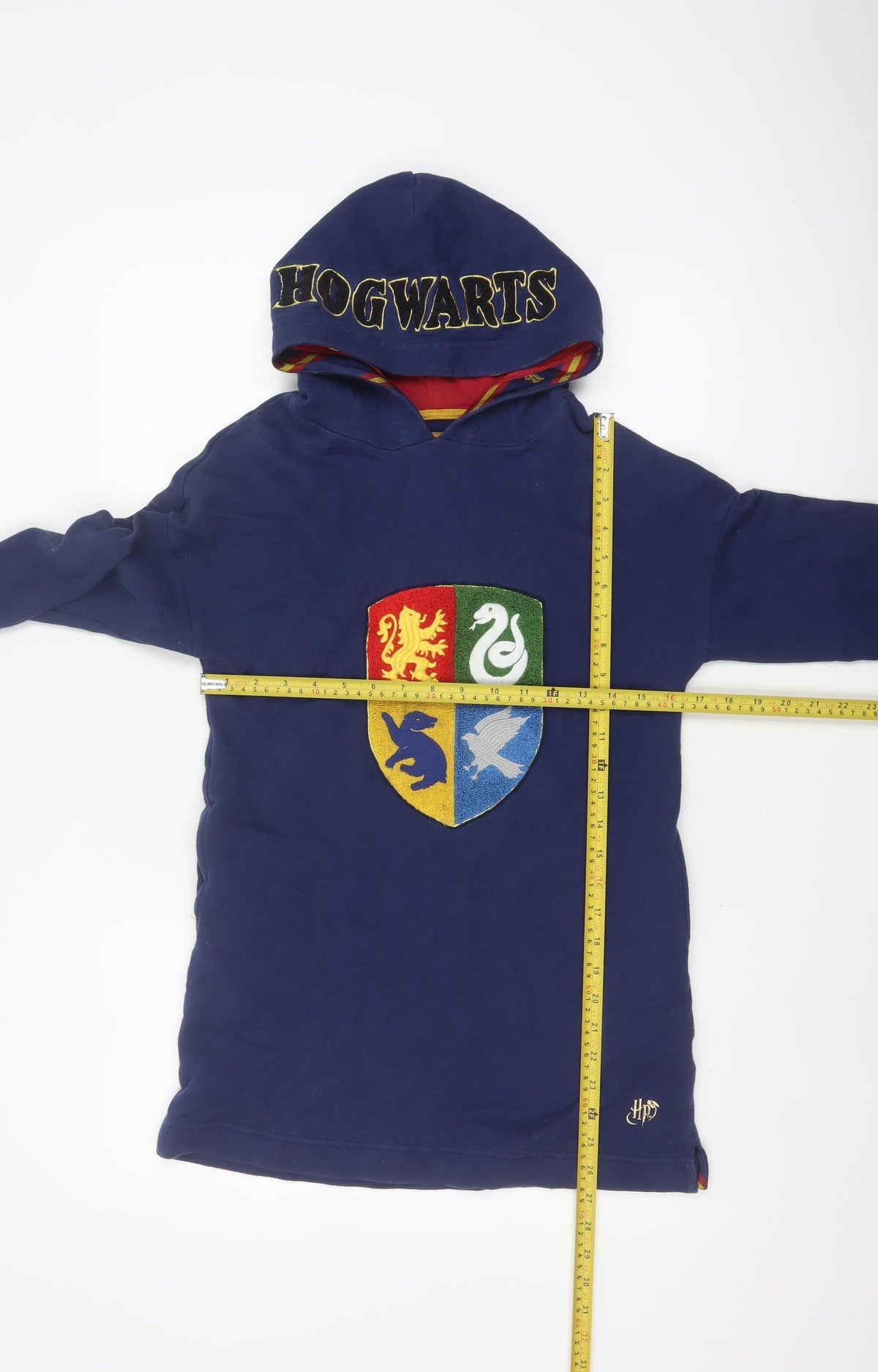 Mini Boden Girls Blue 9-10 Years Harry Potter Hogwarts Pullover Tunic Hoodie