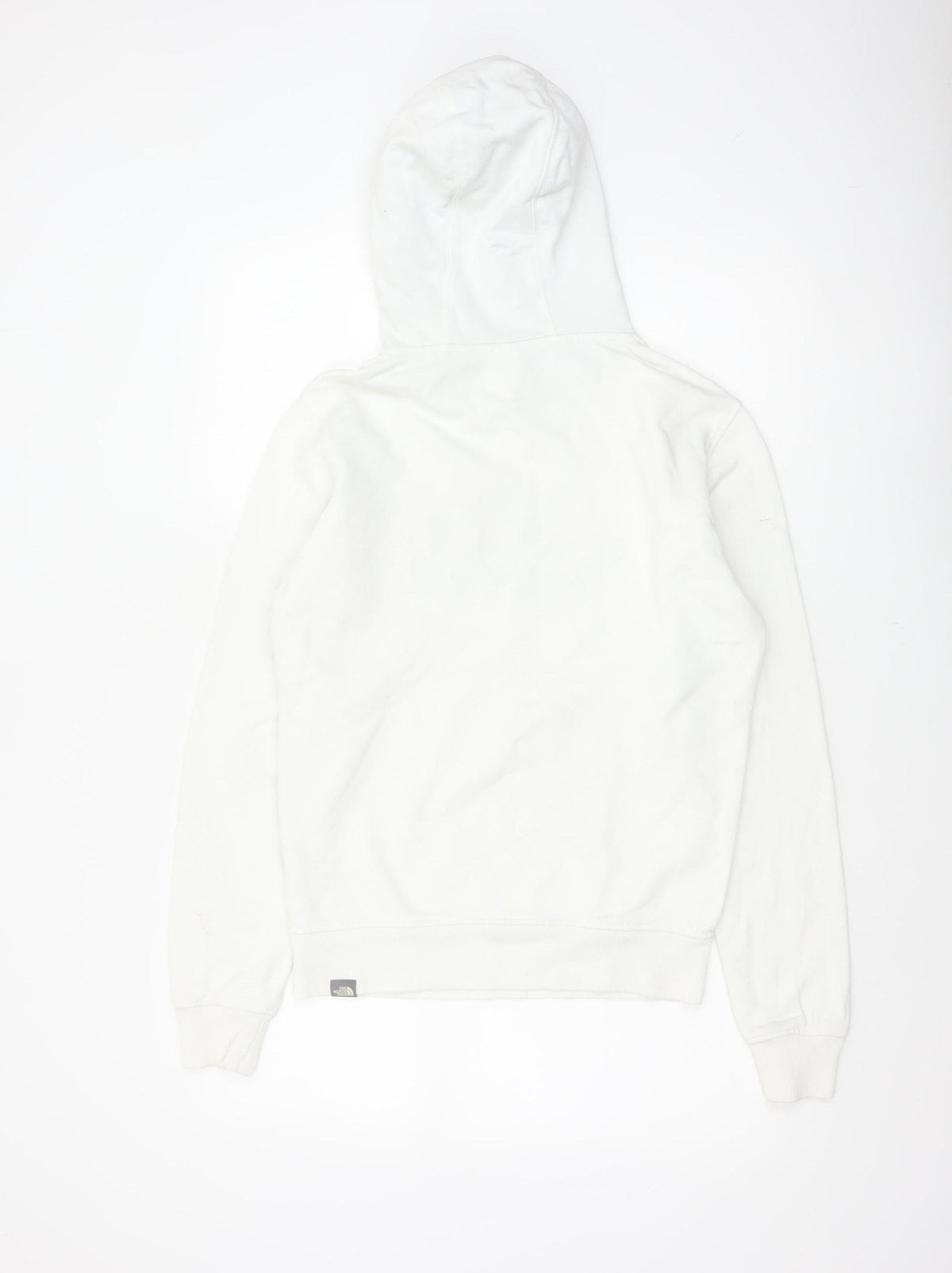 The North Face Men's White XS Pullover Logo Cotton Hoodie
