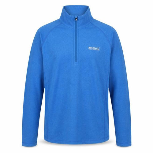 Regatta Men’s Blue L 1/4 Zip Fleece Outdoor Sweatshirt
