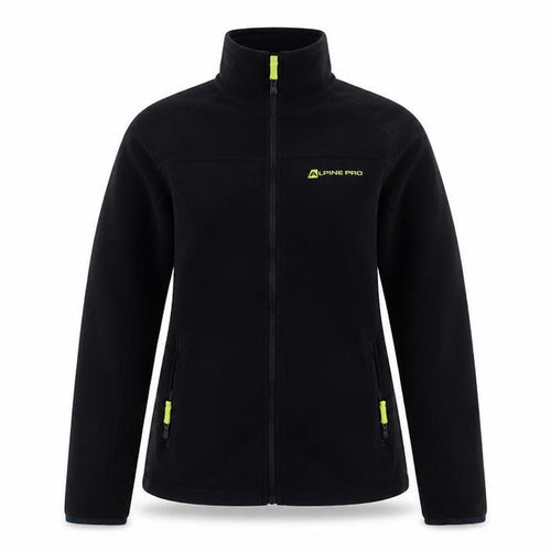 Alpine Pro Women’s Black S Fleece Full Zip Outdoor Jacket