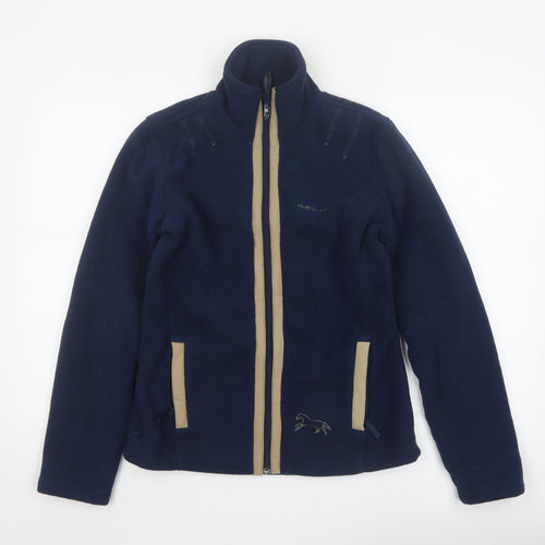Horseware Women’s Blue Fleece Jacket Size S UK 10/12 Full Zip