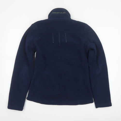 Horseware Women’s Blue Fleece Jacket Size S UK 10/12 Full Zip