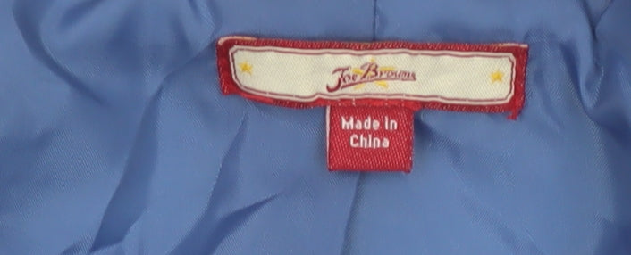 Joe Browns Women’s Blue Floral Puffer Jacket UK 24 Quilted Padded