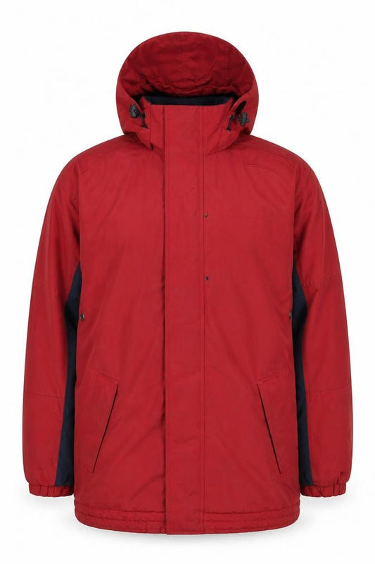 Hawkshead Men’s Red Navy L Hooded Anorak Outdoor Jacket