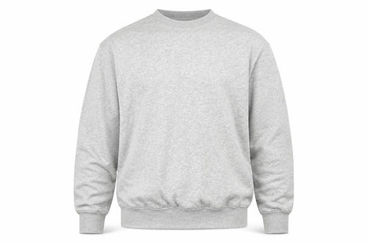 H&M Men Grey Size M Pullover Crew Neck Fleece Sweatshirt