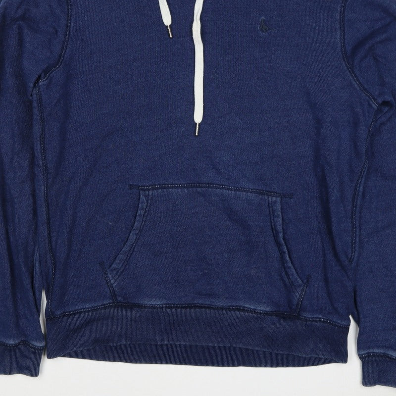Additional view of Jack Wills Men's Blue Small Classic Fit Pullover Hoodie Logo