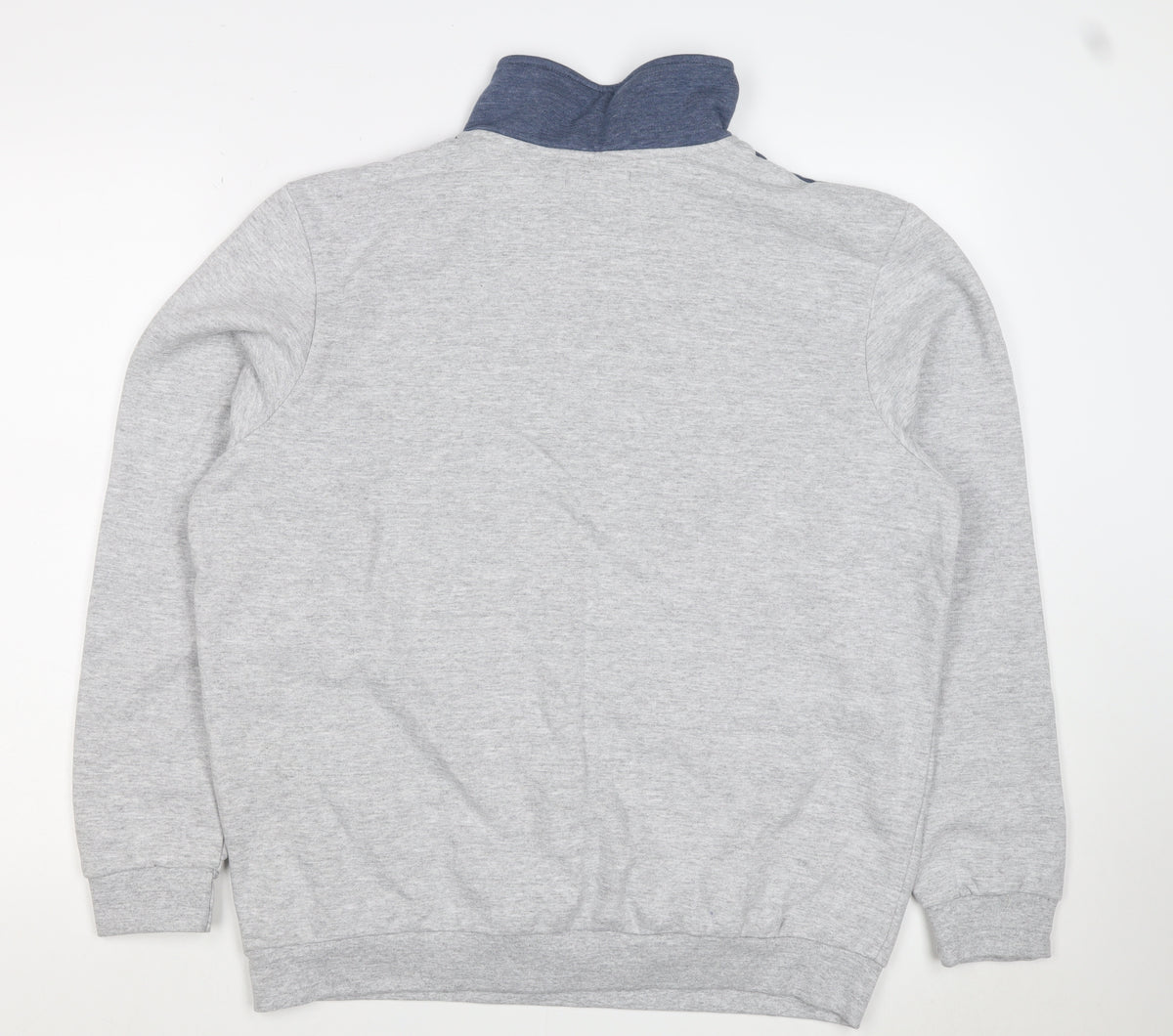 Close-up detail of Damart Men Multicoloured L 1/4 Zip Colour Block Sweatshirt