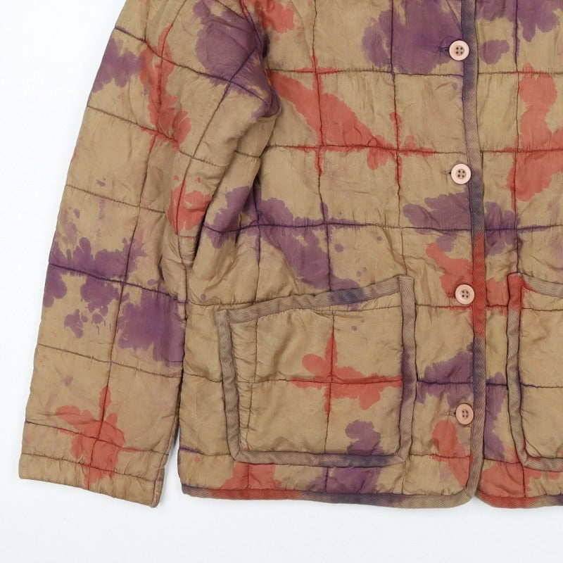 Urban Outfitters Women Multicoloured S Quilted Silk Puffer Jacket