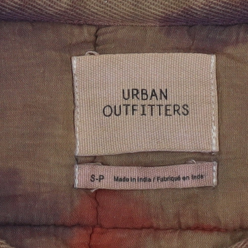 Urban Outfitters Women Multicoloured S Quilted Silk Puffer Jacket