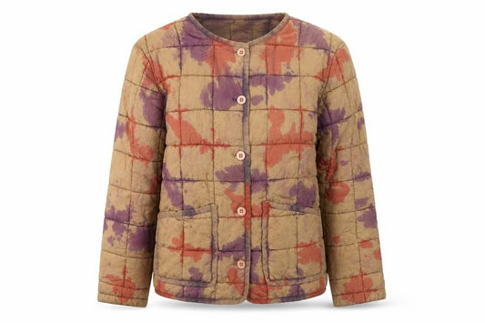 Urban Outfitters Women Multicoloured S Quilted Silk Puffer Jacket