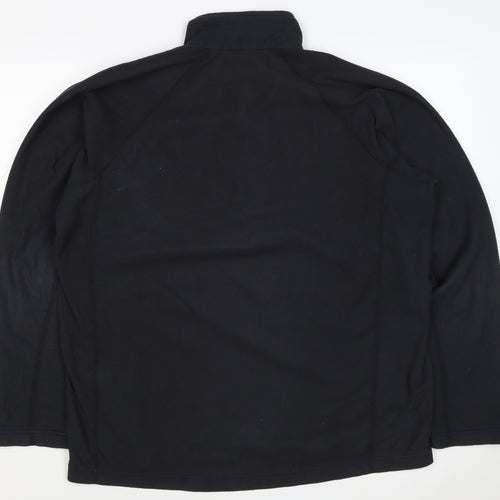 Berghaus Men’s Black XL Fleece Soft Shell 1/4 Zip Outdoor Jacket