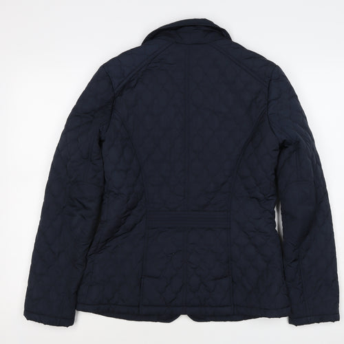Rocha John Rocha Women’s Blue Size 10 Quilted Padded Jacket