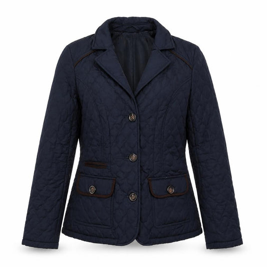 Rocha John Rocha Women’s Blue Size 10 Quilted Padded Jacket