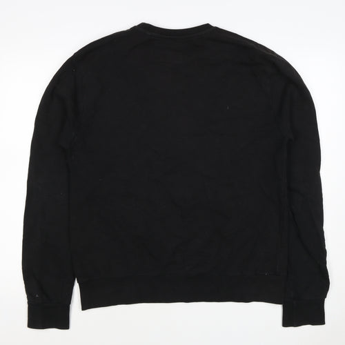 The Beatles Men’s Black L Abbey Road Graphic Print Crew Neck Sweatshirt