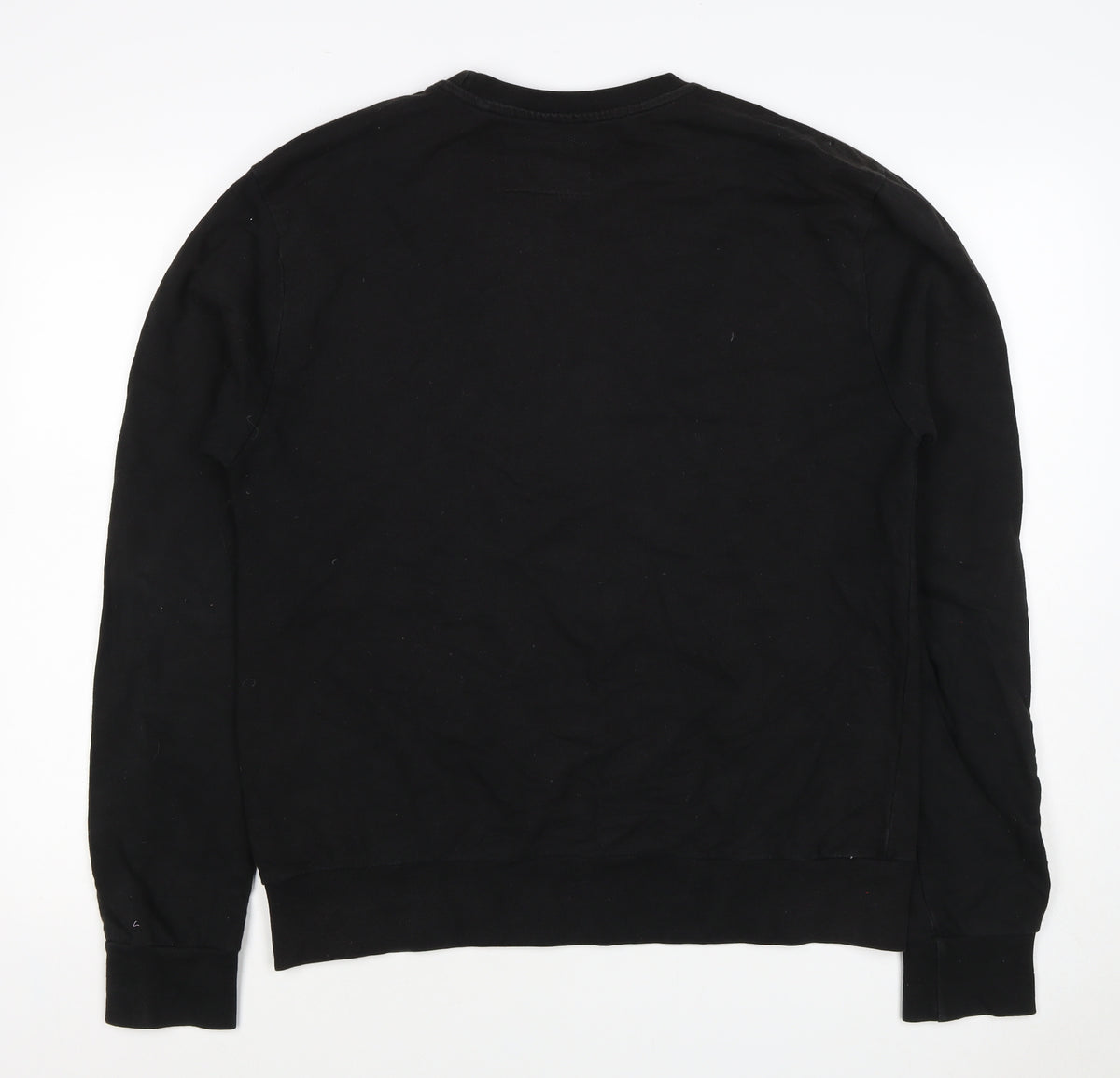 The Beatles Men’s Black L Abbey Road Graphic Print Crew Neck Sweatshirt