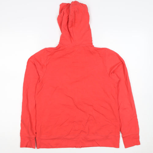 M&S Goodmove Women’s Red Size 8 Full Zip Hooded Sports Hoodie