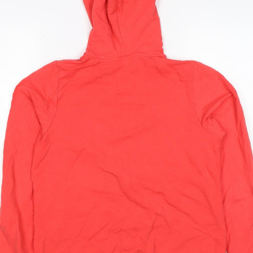 M&S Goodmove Women’s Red Size 8 Full Zip Hooded Sports Hoodie