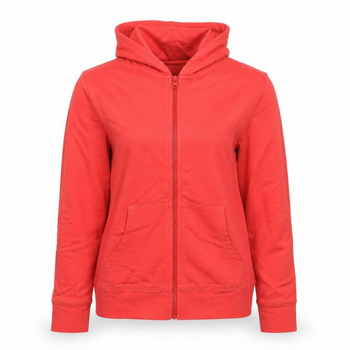 M&S Goodmove Women’s Red Size 8 Full Zip Hooded Sports Hoodie