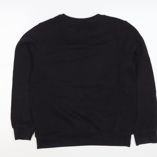 Marks and Spencer Boys Black NASA Graphic Pullover Sweatshirt 11-12 Years
