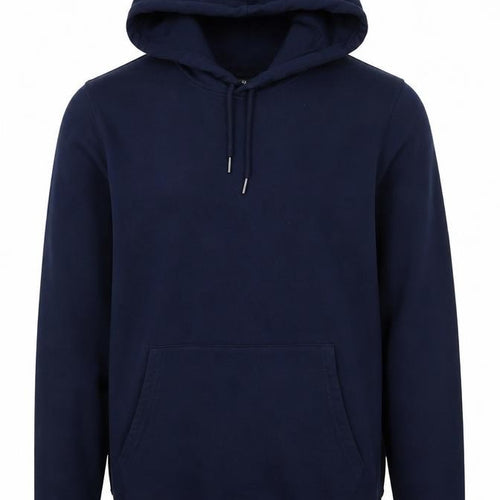 Jacamo Men’s Blue L Pullover Hoodie Cotton Blend Kangaroo Pocket
