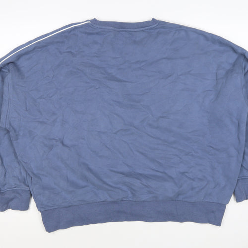 Active UK Women’s Blue Studio Graphic Crew Neck Sweatshirt L