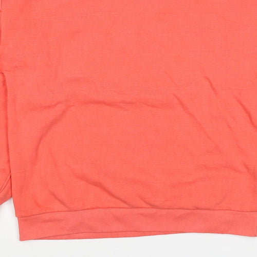 b.young Women’s Pink S Pullover Sweatshirt Balloon Sleeve